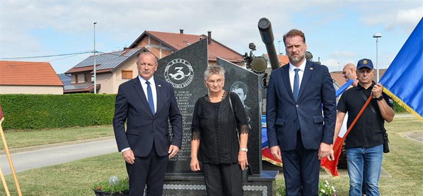 Banožić i Medved zahvalili pripadnicima 3. gardijske brigade Kune na iznimnom doprinosu u stvaranju hrvatske države